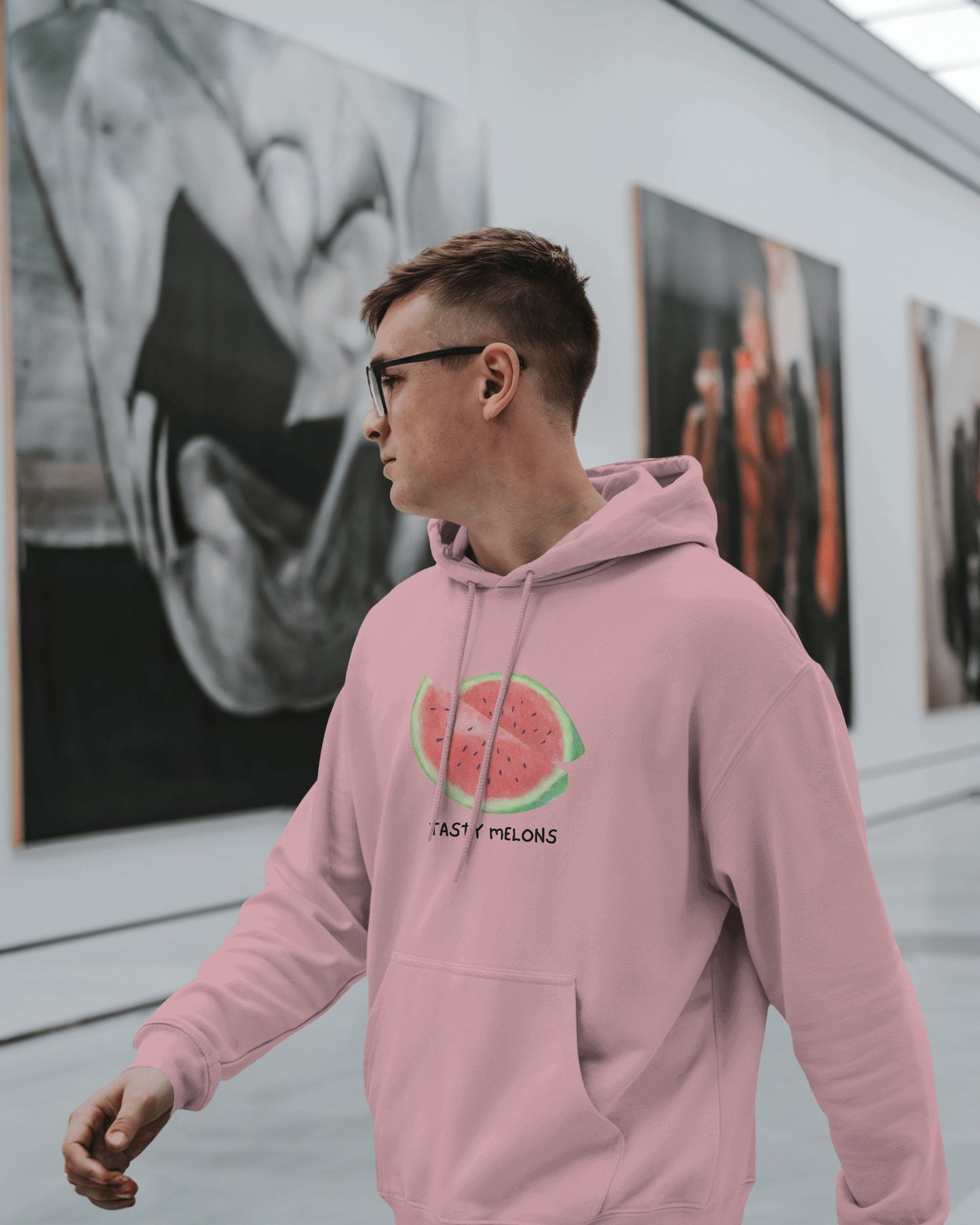 Tasty Melons Men's Hoodie - Fun & Trendy Heavy Hoodie