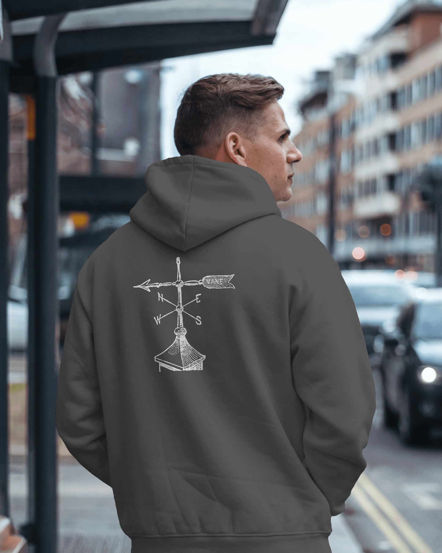 Custom Weather Vane Men's Heavy Blend™ Premium Hoodie