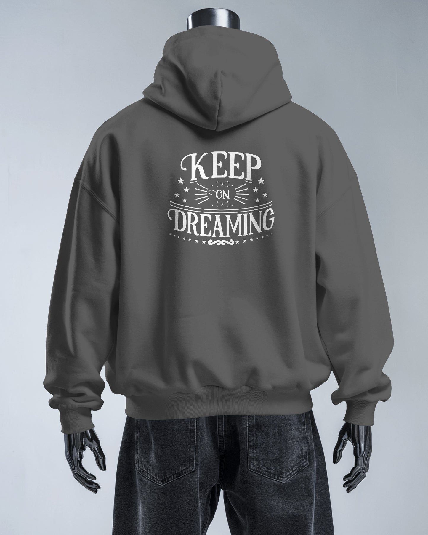 Keep on Dreaming Men's Hoodie - Cozy Casual Wear for Dreamers