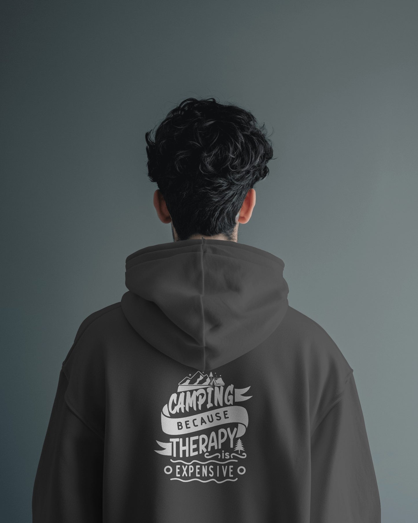 Camping Therapy Men's Heavy Blend™ Hoodie