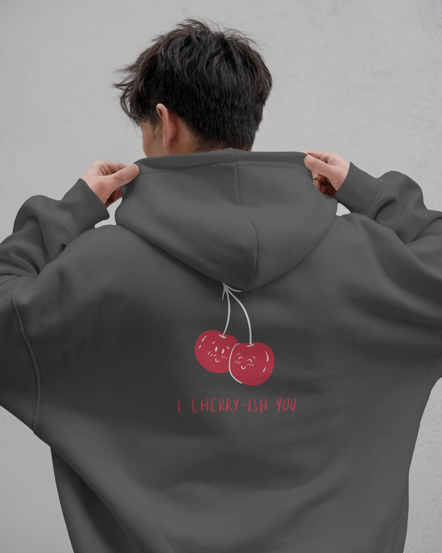 I Cherry-ish You Hoodie - Men's Heavy Blend™ for Spreading Love & Friendship
