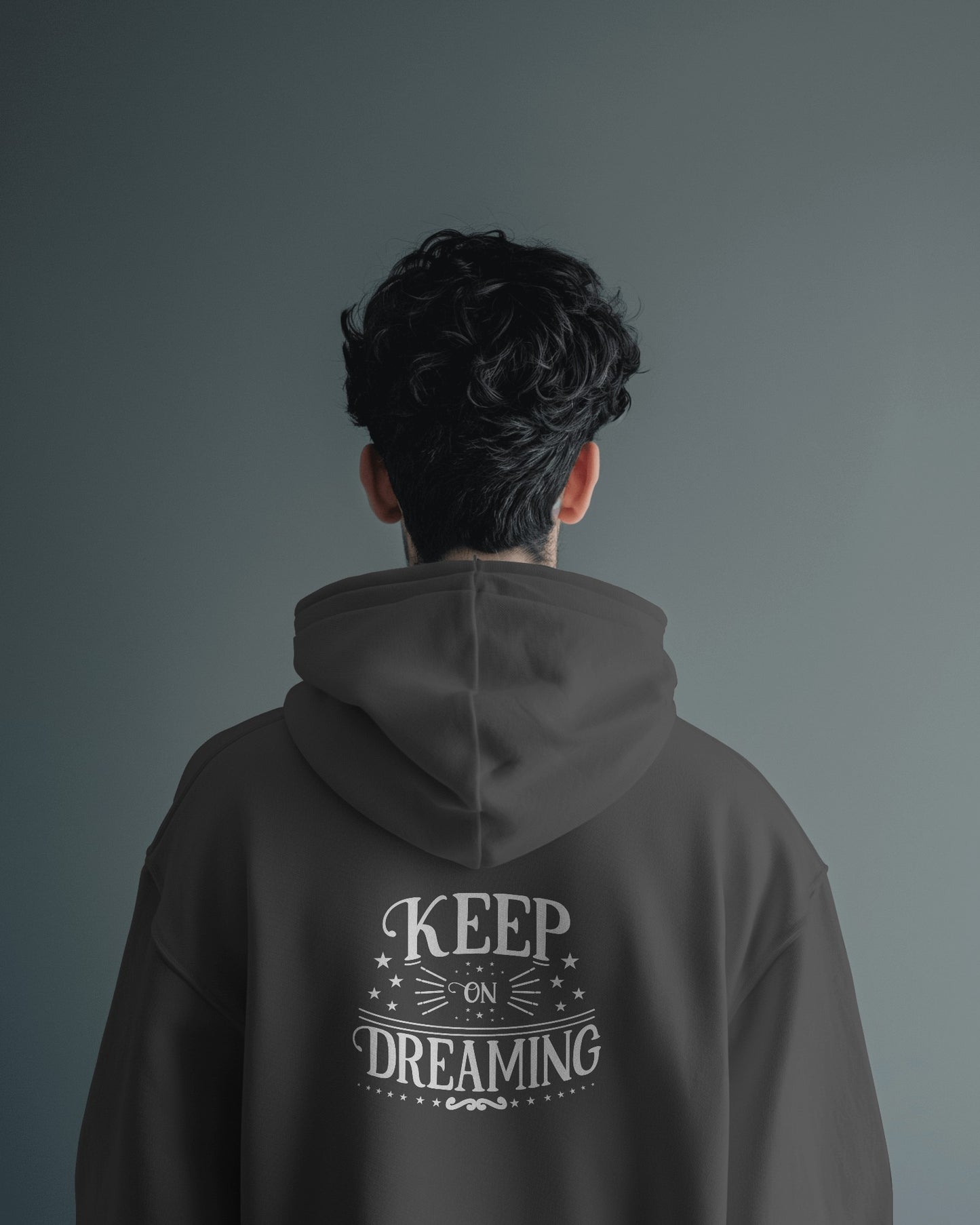Keep on Dreaming Men's Hoodie - Cozy Casual Wear for Dreamers