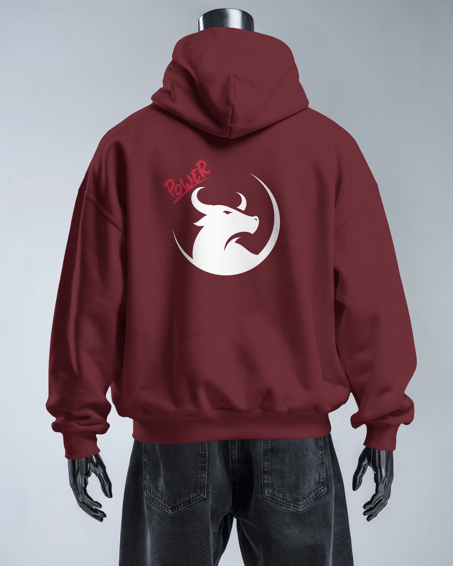 Men's Heavy Blend™ Hoodie- Bold Power Design
