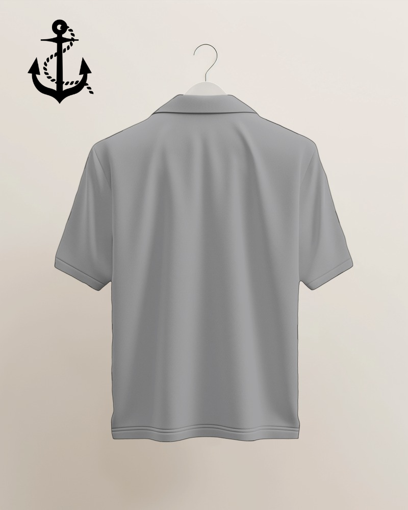 RaymaxUS Anchor Men's Piqué Polo - Casual Comfort