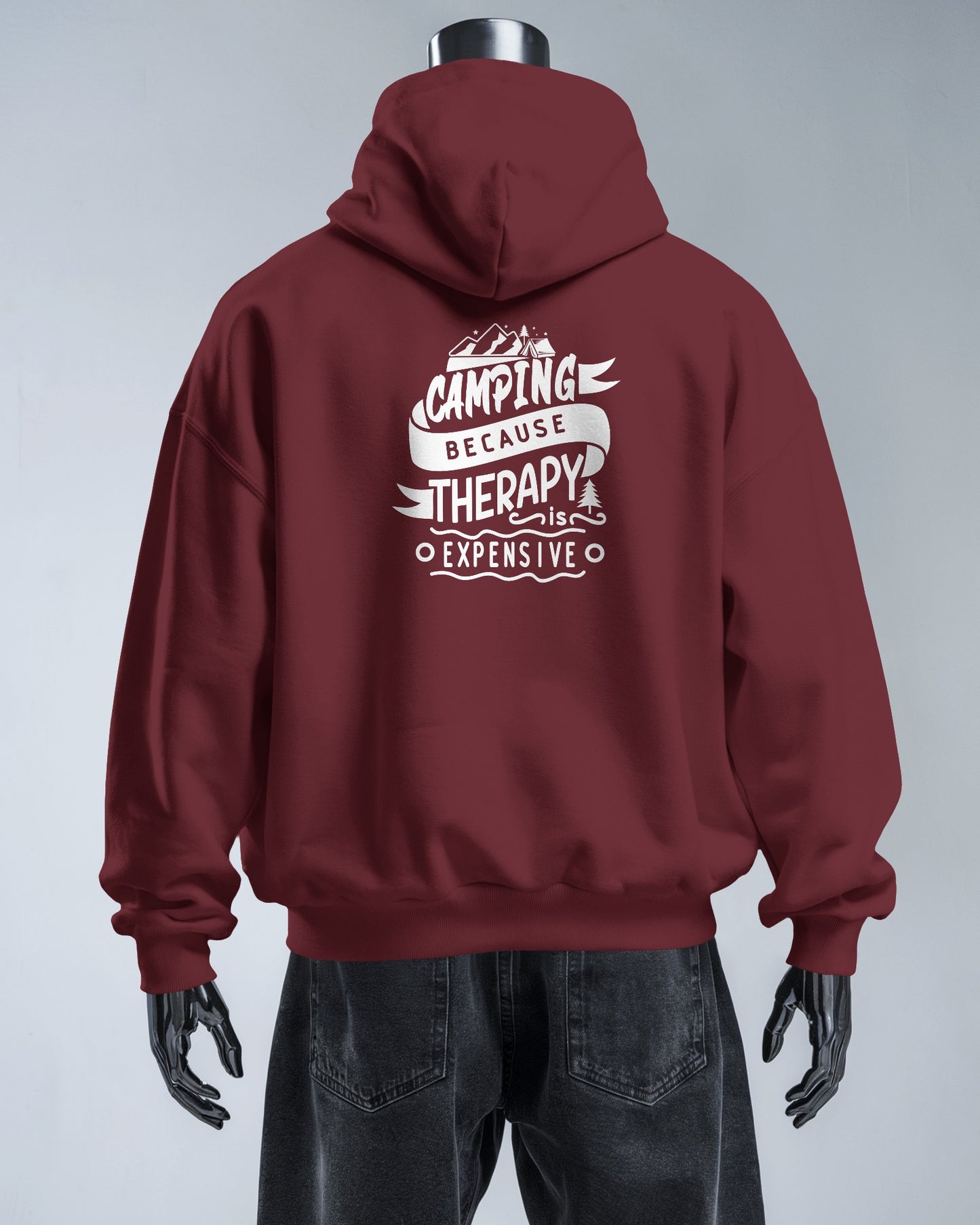 Camping Therapy Men's Heavy Blend™ Hoodie