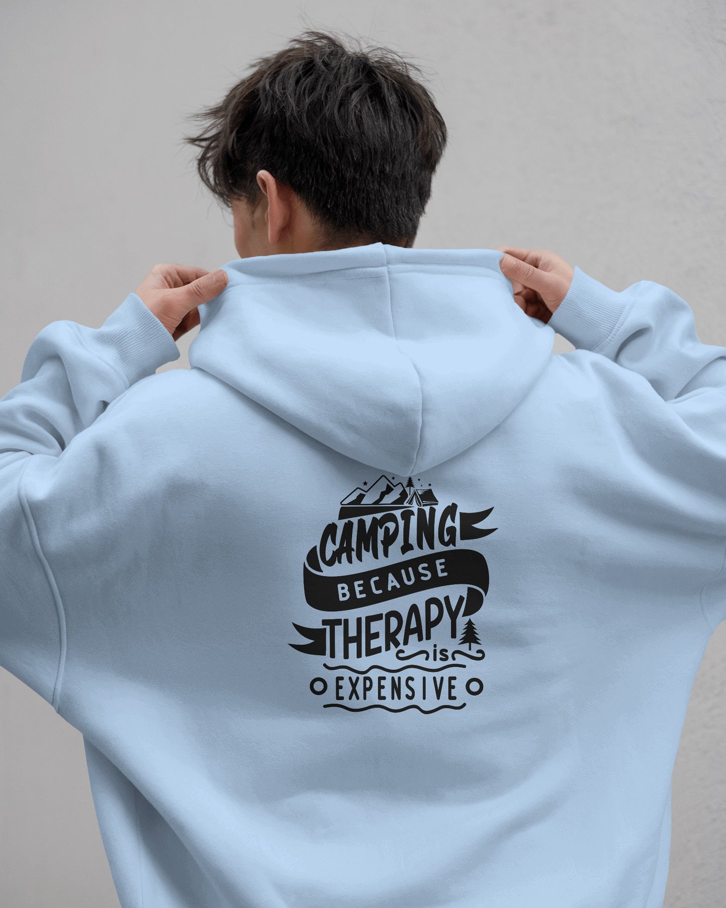 Camping Therapy Men's Heavy Blend™ Hoodie
