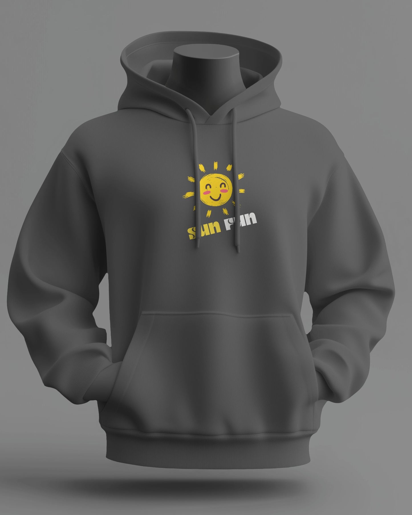 Sun Fun Men Heavy Blend Hoodie - Fun & Cheerful Hoodie for Active Lifestyle