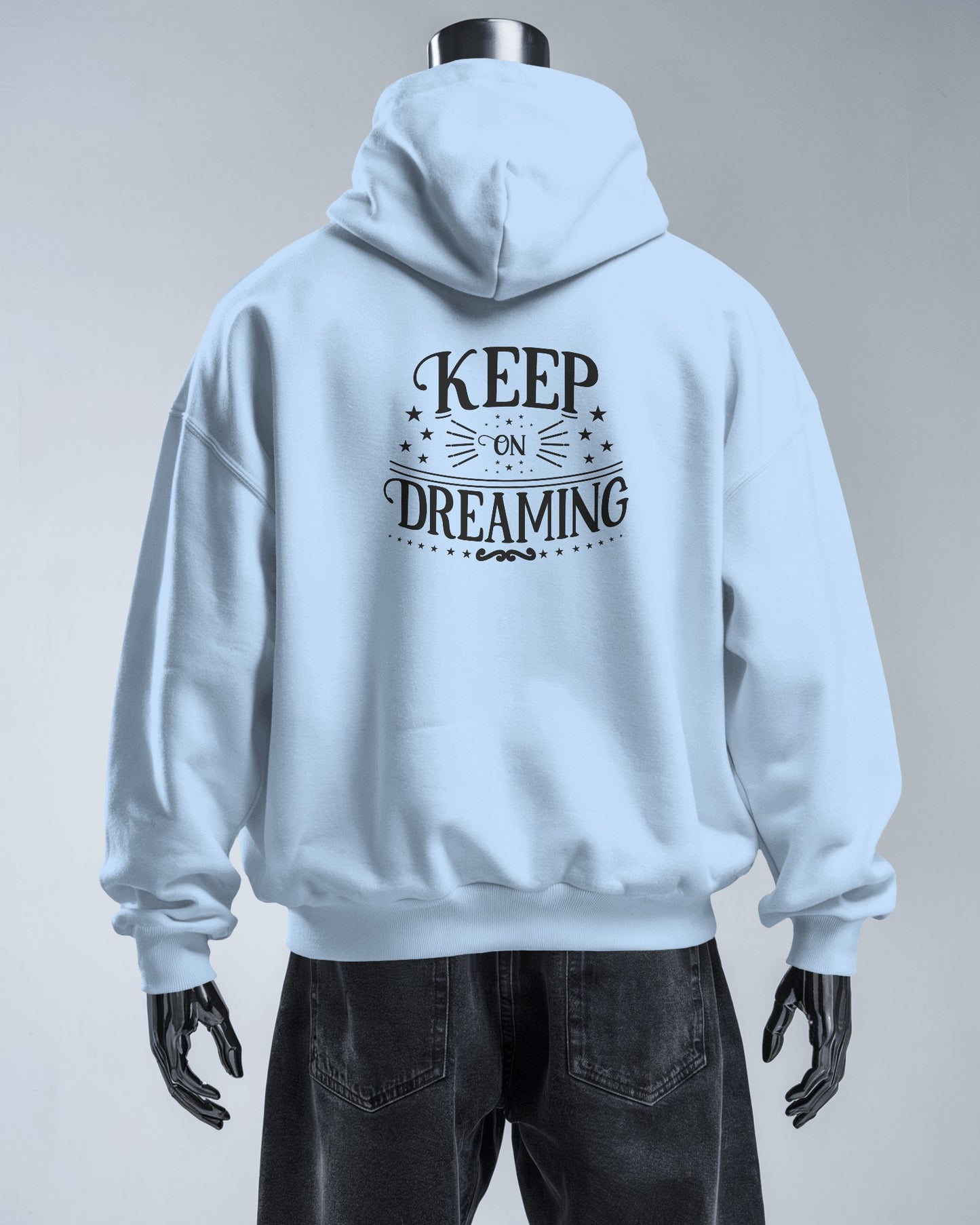 Keep on Dreaming Men's Hoodie - Cozy Casual Wear for Dreamers