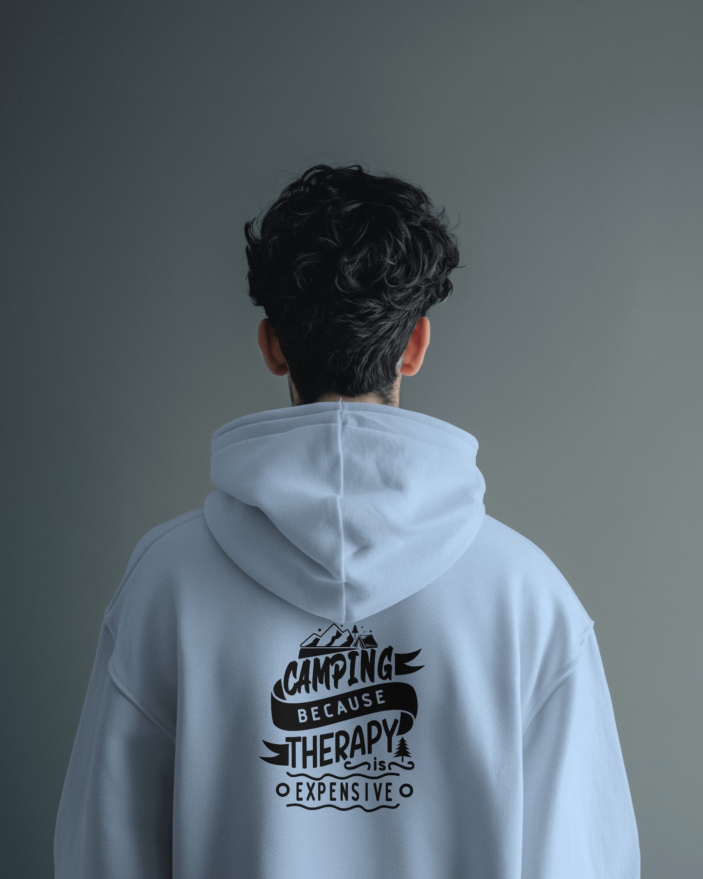 Camping Therapy Men's Heavy Blend™ Hoodie