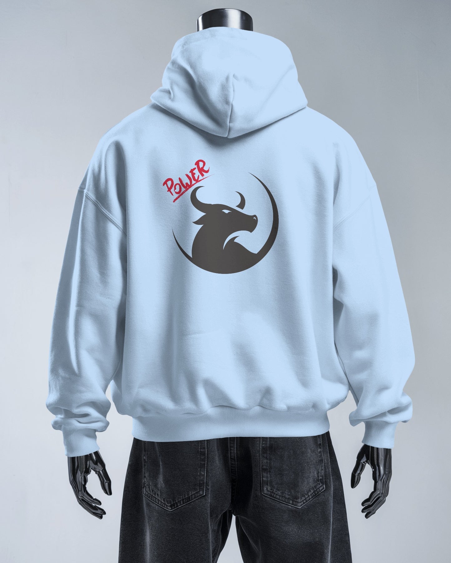 Men's Heavy Blend™ Hoodie- Bold Power Design