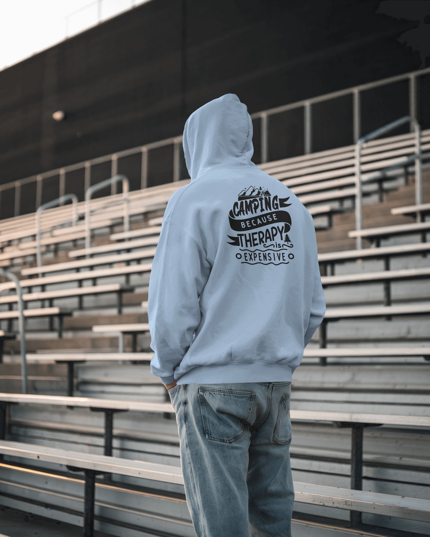 Camping Therapy Men's Heavy Blend™ Hoodie