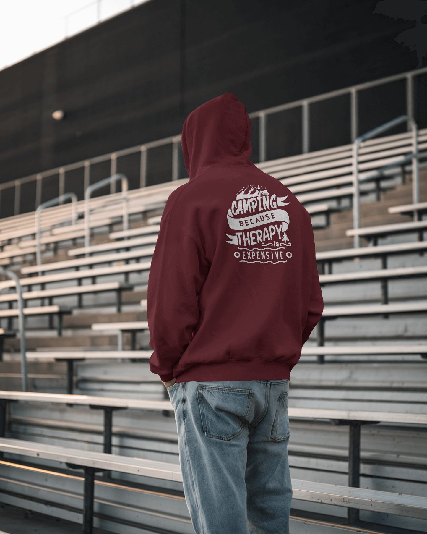 Camping Therapy Men's Heavy Blend™ Hoodie
