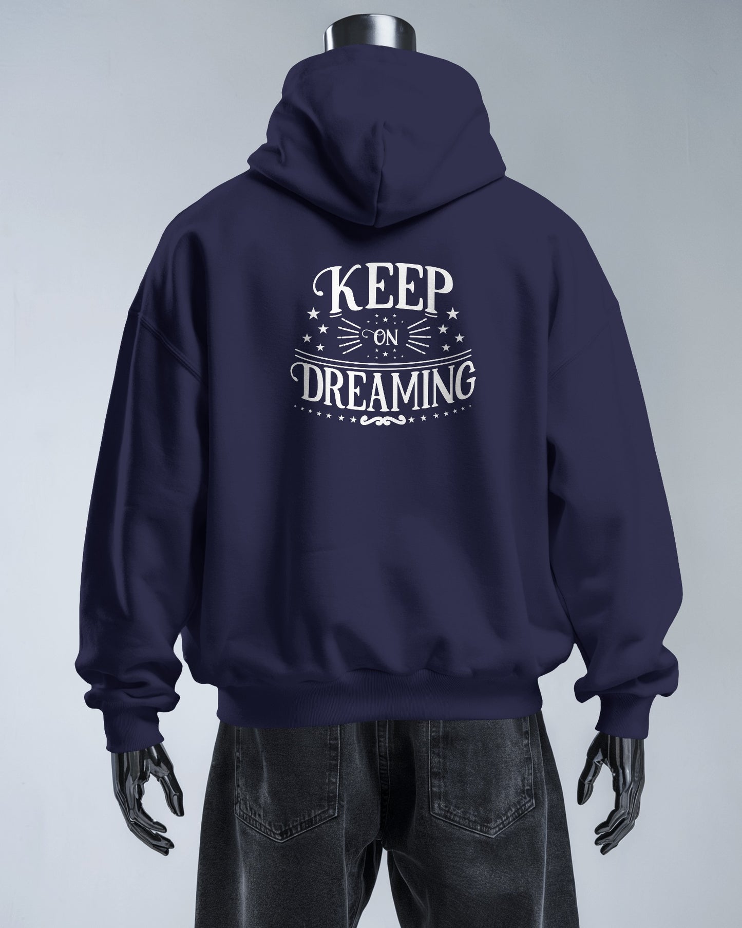 Keep on Dreaming Men's Hoodie - Cozy Casual Wear for Dreamers