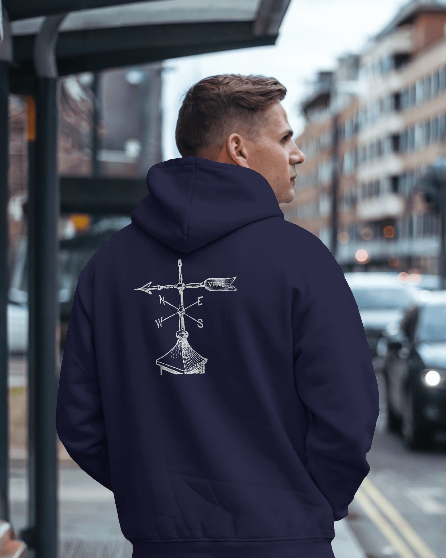 Custom Weather Vane Men's Heavy Blend™ Premium Hoodie