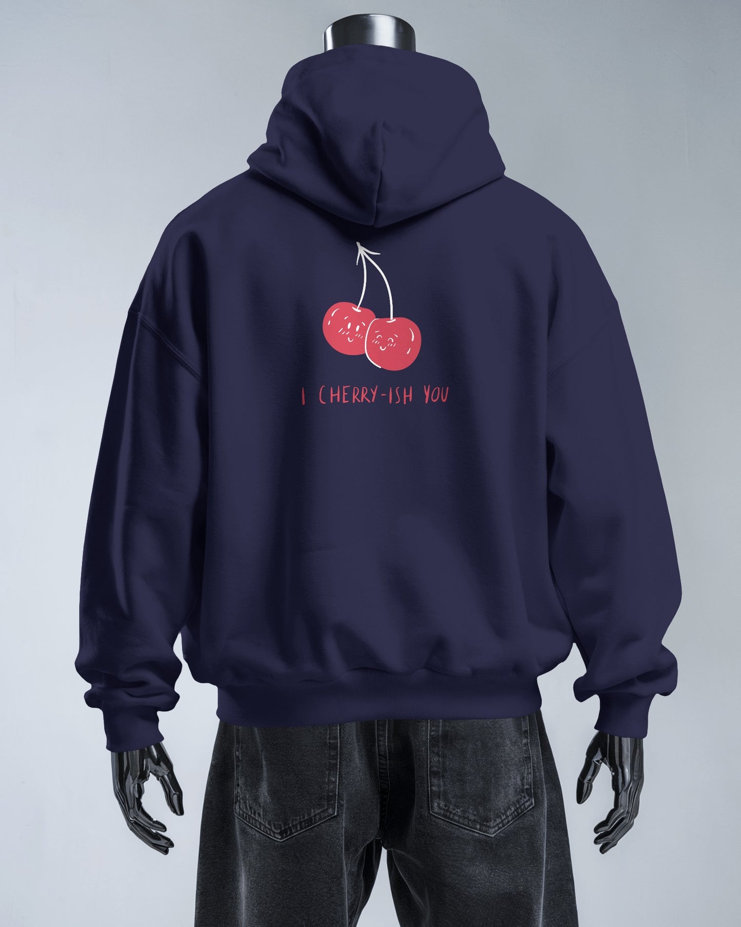 I Cherry-ish You Hoodie - Men's Heavy Blend™ for Spreading Love & Friendship