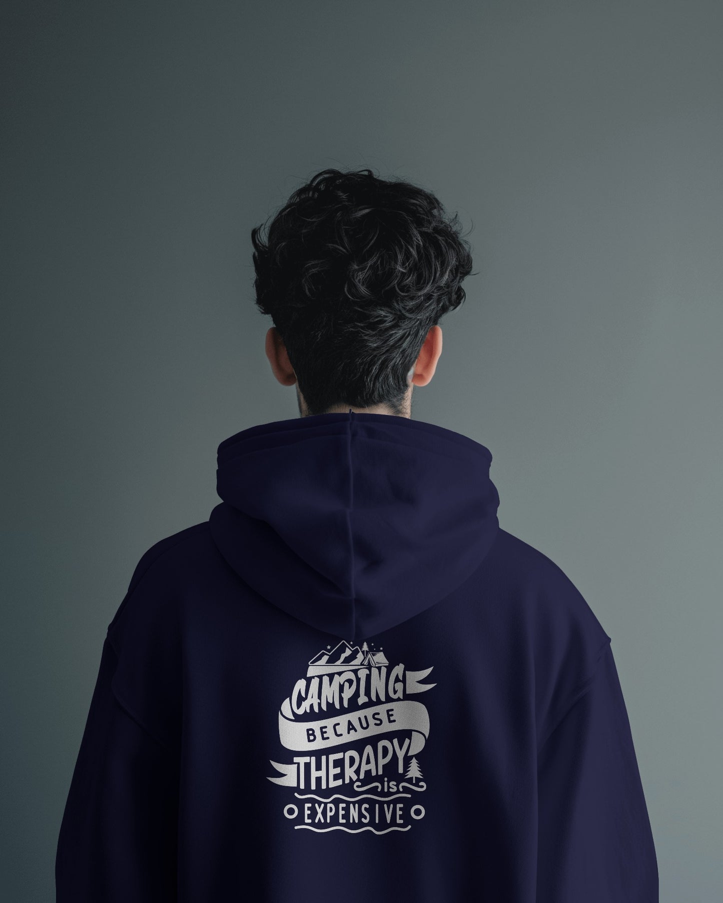 Camping Therapy Men's Heavy Blend™ Hoodie