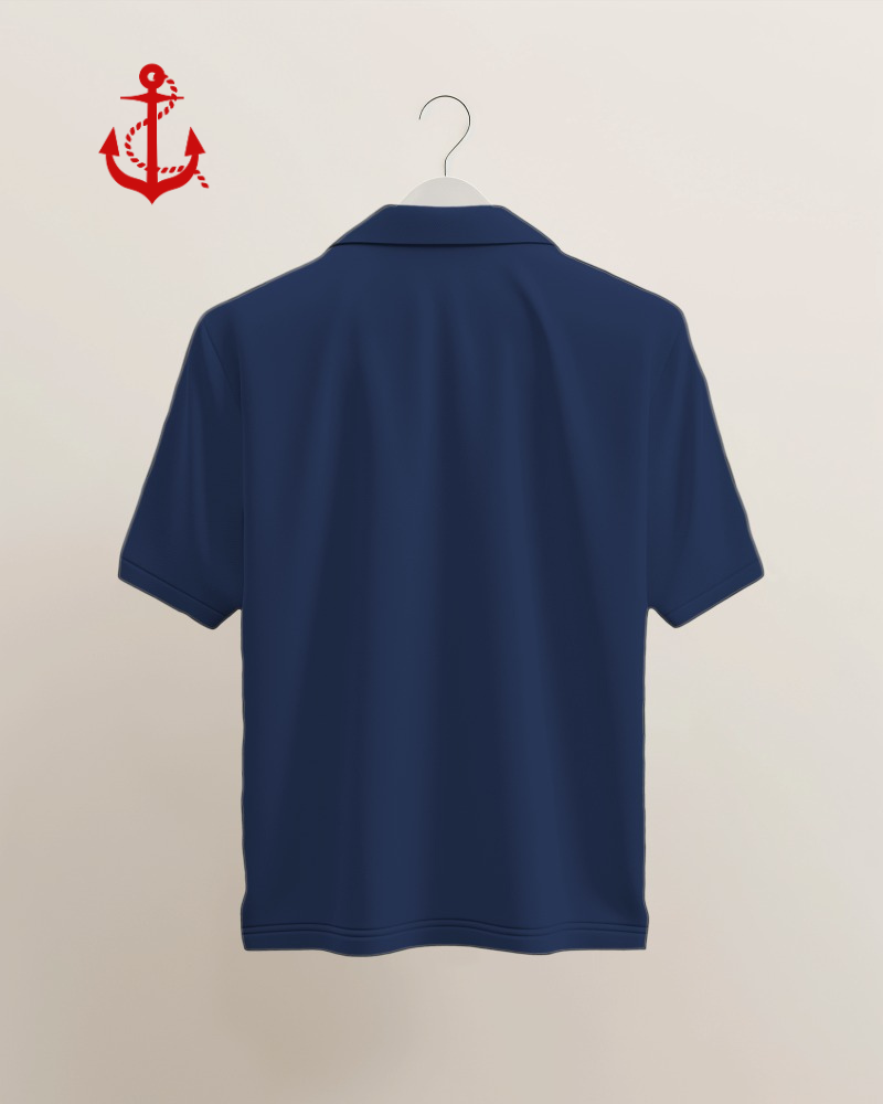 RaymaxUS Anchor Men's Piqué Polo - Casual Comfort