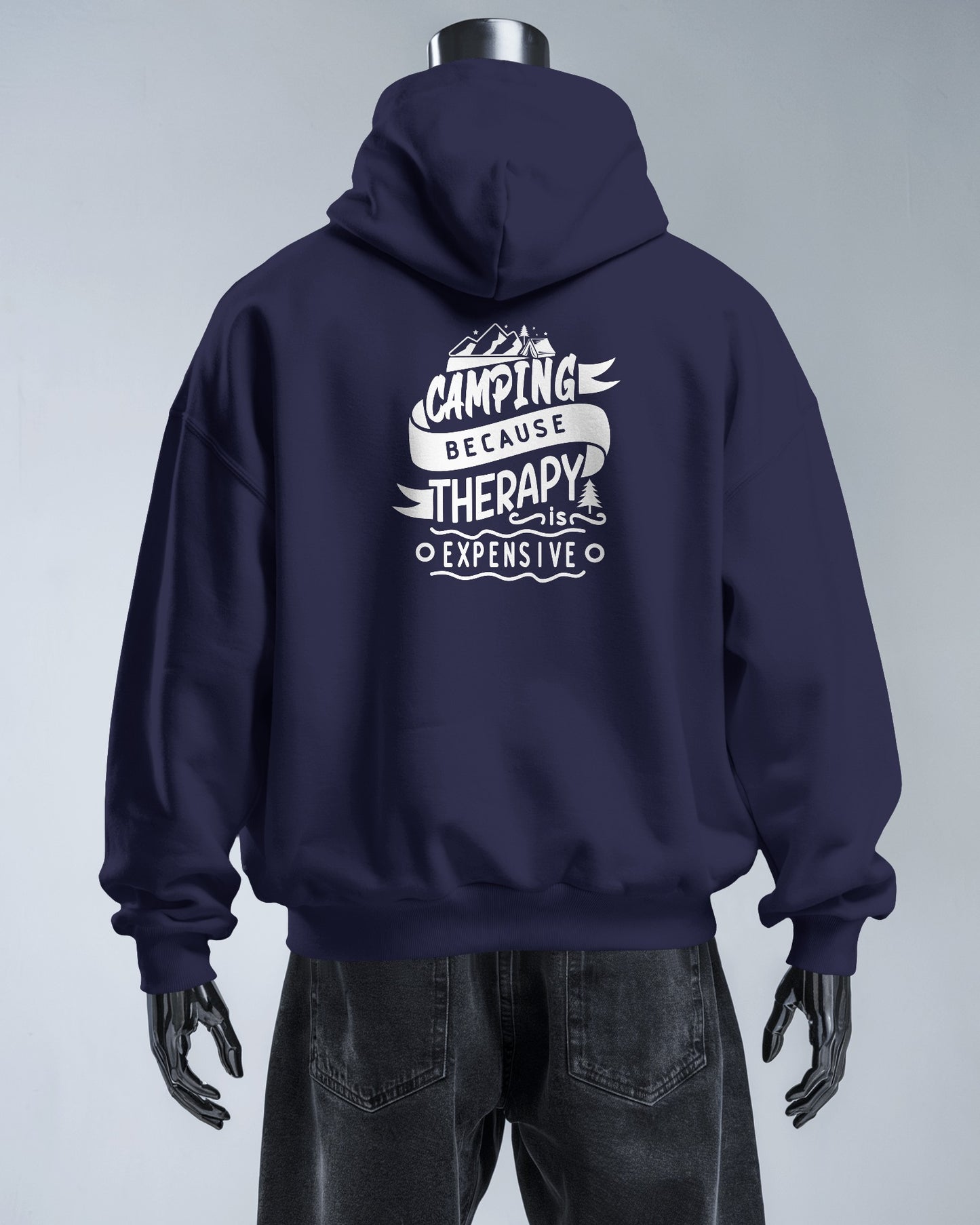 Camping Therapy Men's Heavy Blend™ Hoodie
