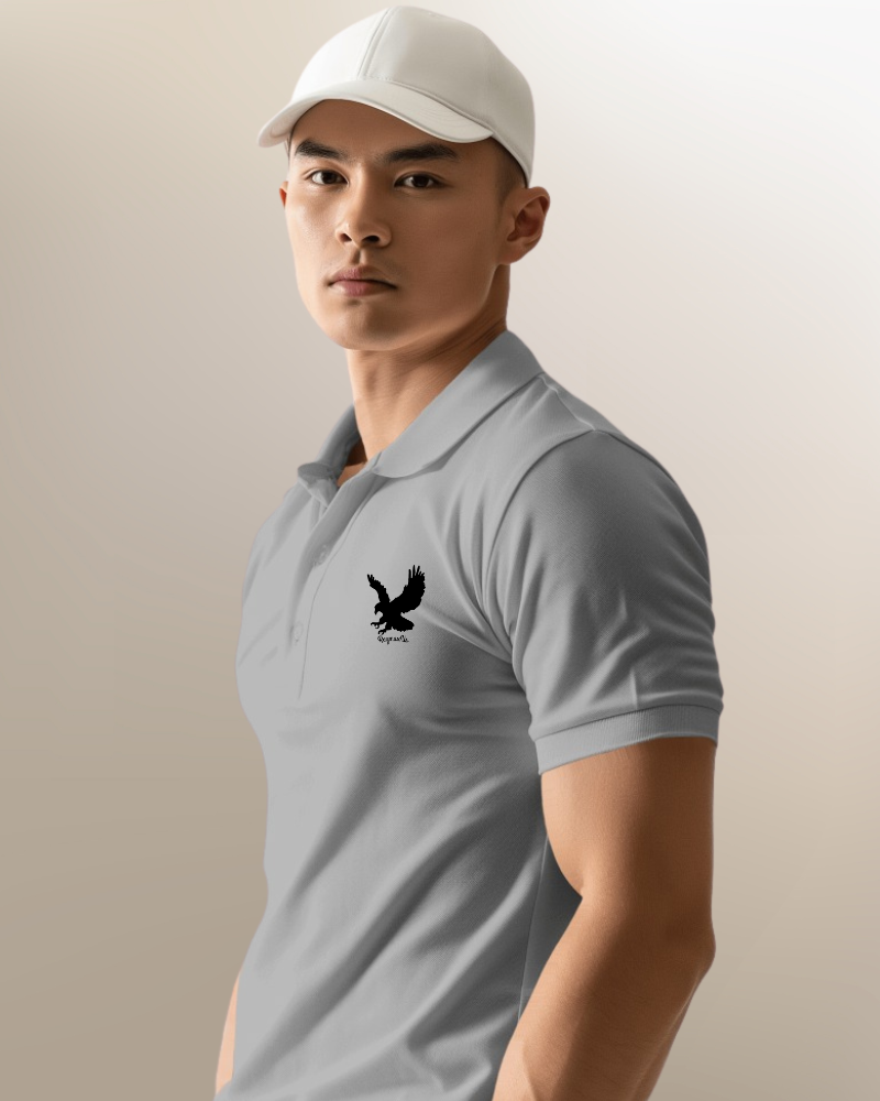 Men's Eagle RaymaxUS Exclusive Piqué Polo - Stylish Comfort for Any Occasion