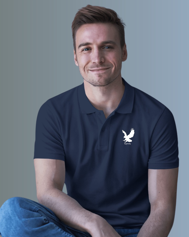 Men's Eagle RaymaxUS Exclusive Piqué Polo - Stylish Comfort for Any Occasion