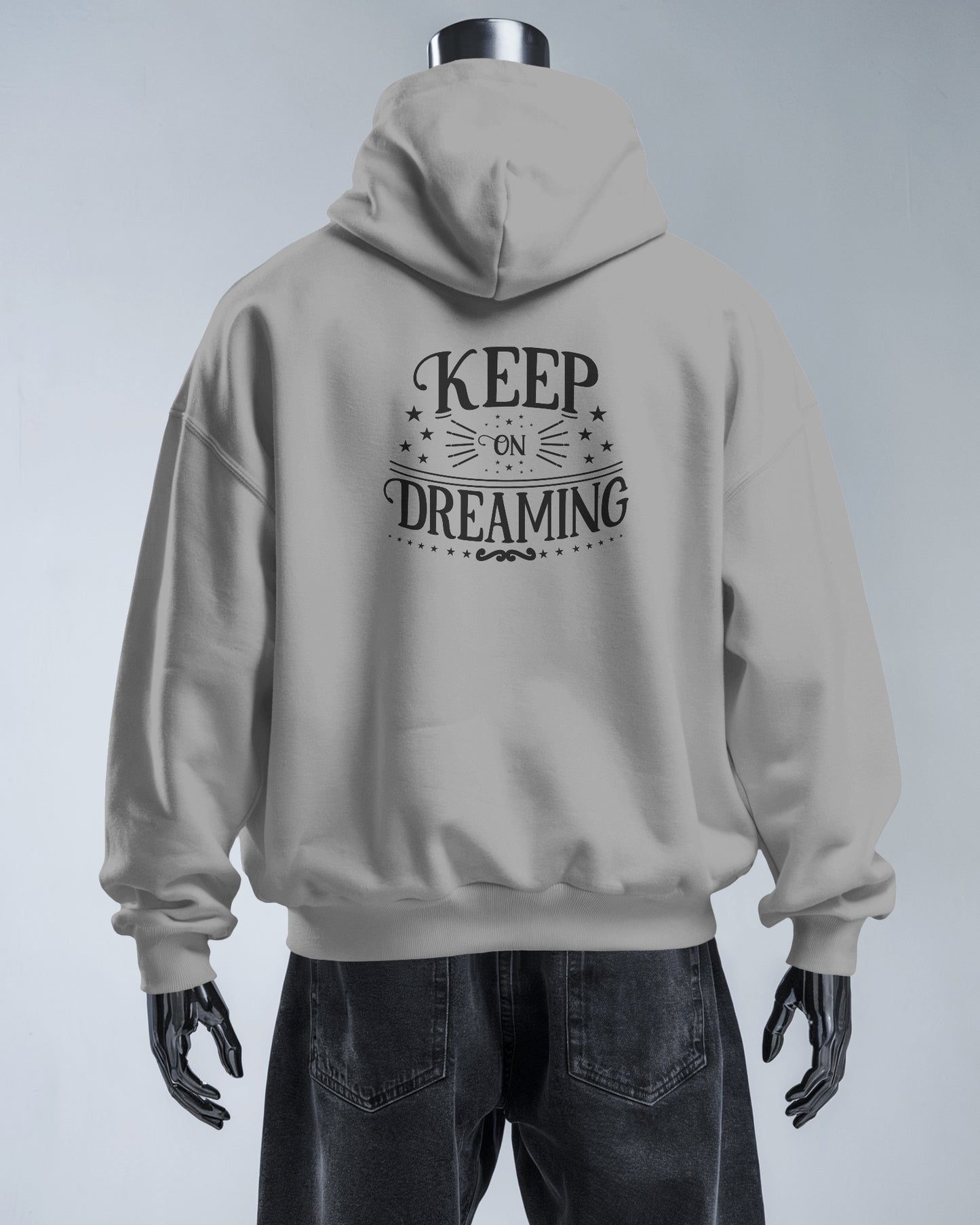 Keep on Dreaming Men's Hoodie - Cozy Casual Wear for Dreamers