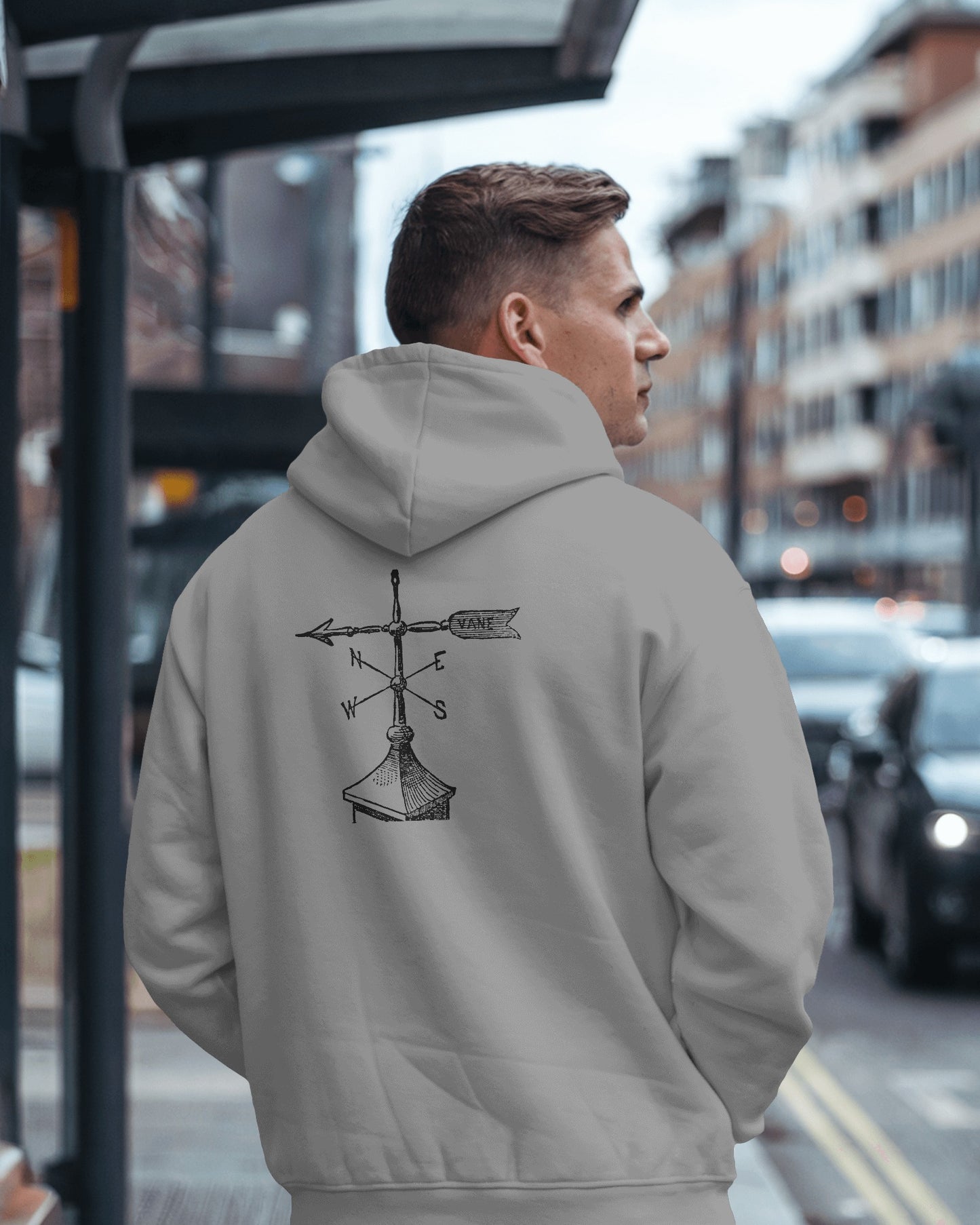 Custom Weather Vane Men's Heavy Blend™ Premium Hoodie