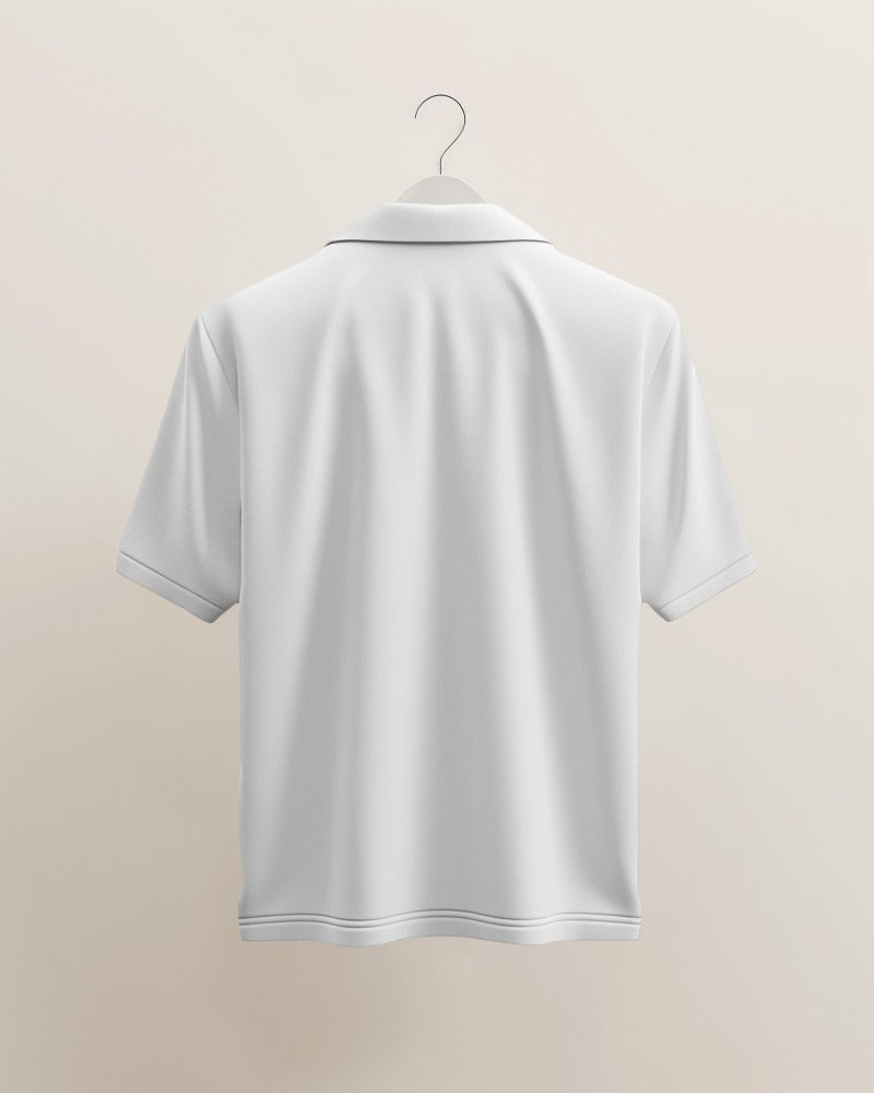 Men's Piqué Polo T-Shirt with RaymaxUS Horse Rider Design - Perfect for Everyday Wear