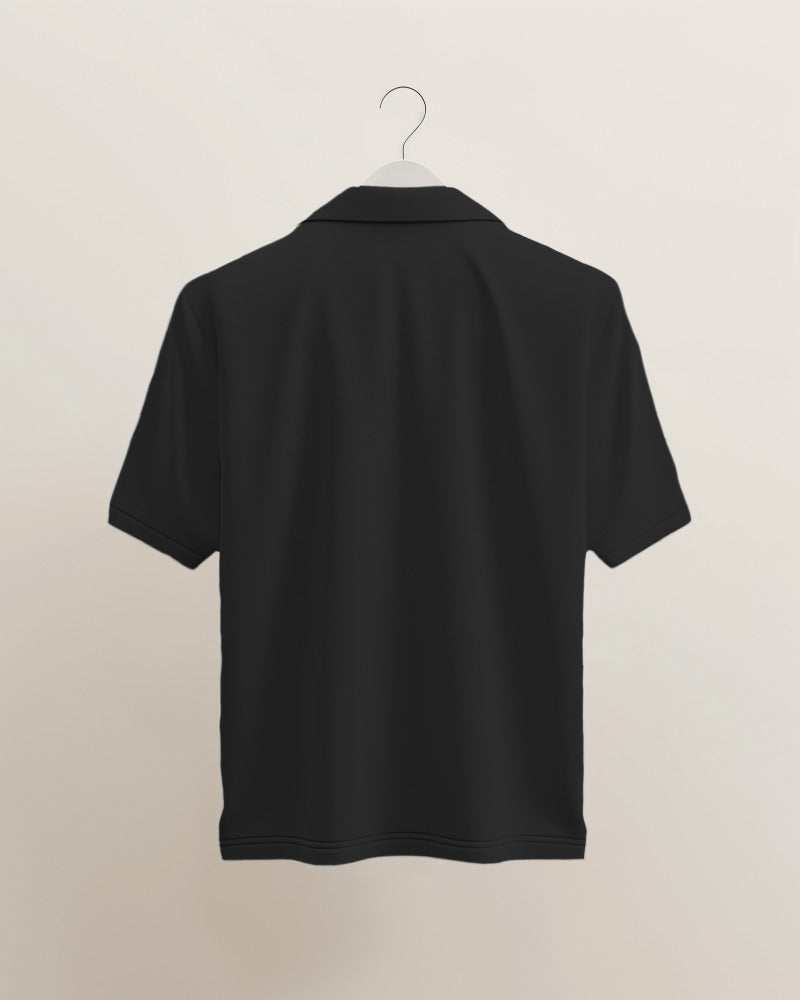 Men's Piqué Polo T-Shirt with RaymaxUS Horse Rider Design - Perfect for Everyday Wear