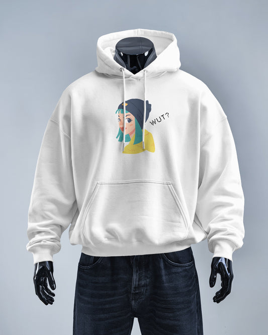 WUT? Graphic Men's Hoodie - Fun and Cozy Streetwear