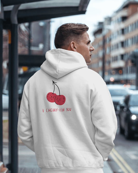 I Cherry-ish You Hoodie - Men's Heavy Blend™ for Spreading Love & Friendship