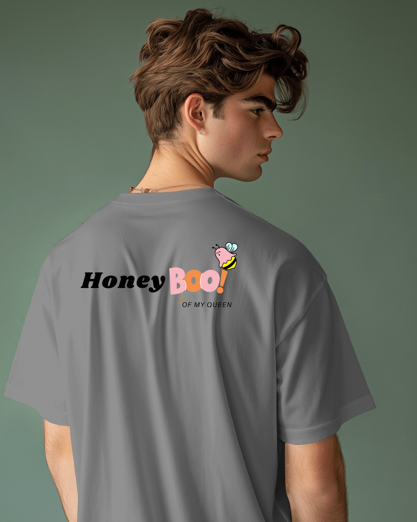 Honey Boo Men Heavy Cotton Tee - Best Gift for Husband & Boyfriend