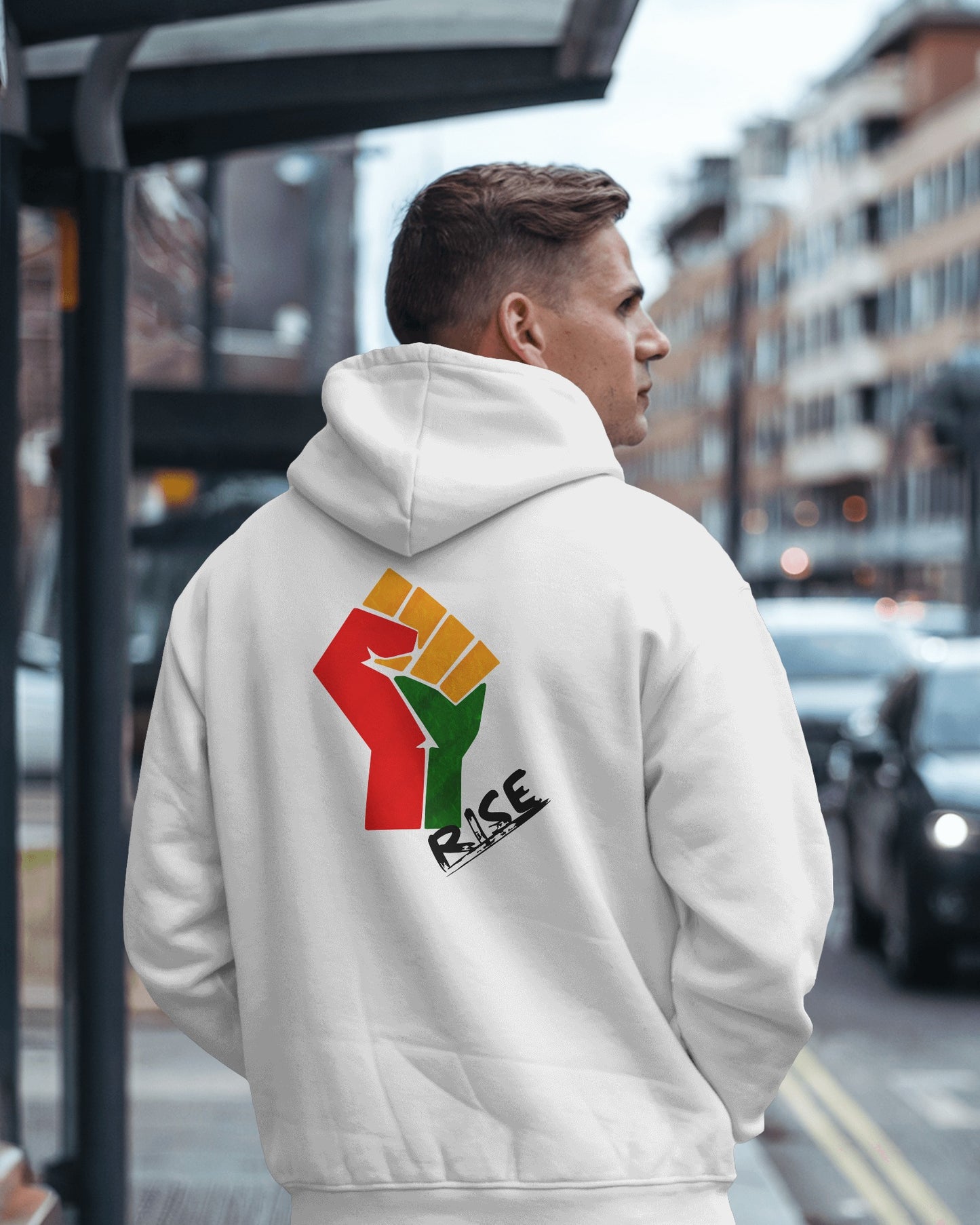 Men's Heavy Blend™ Hoodie- Rise Up Empowerment Apparel