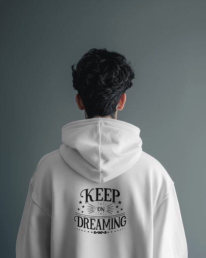 Keep on Dreaming Men's Hoodie - Cozy Casual Wear for Dreamers