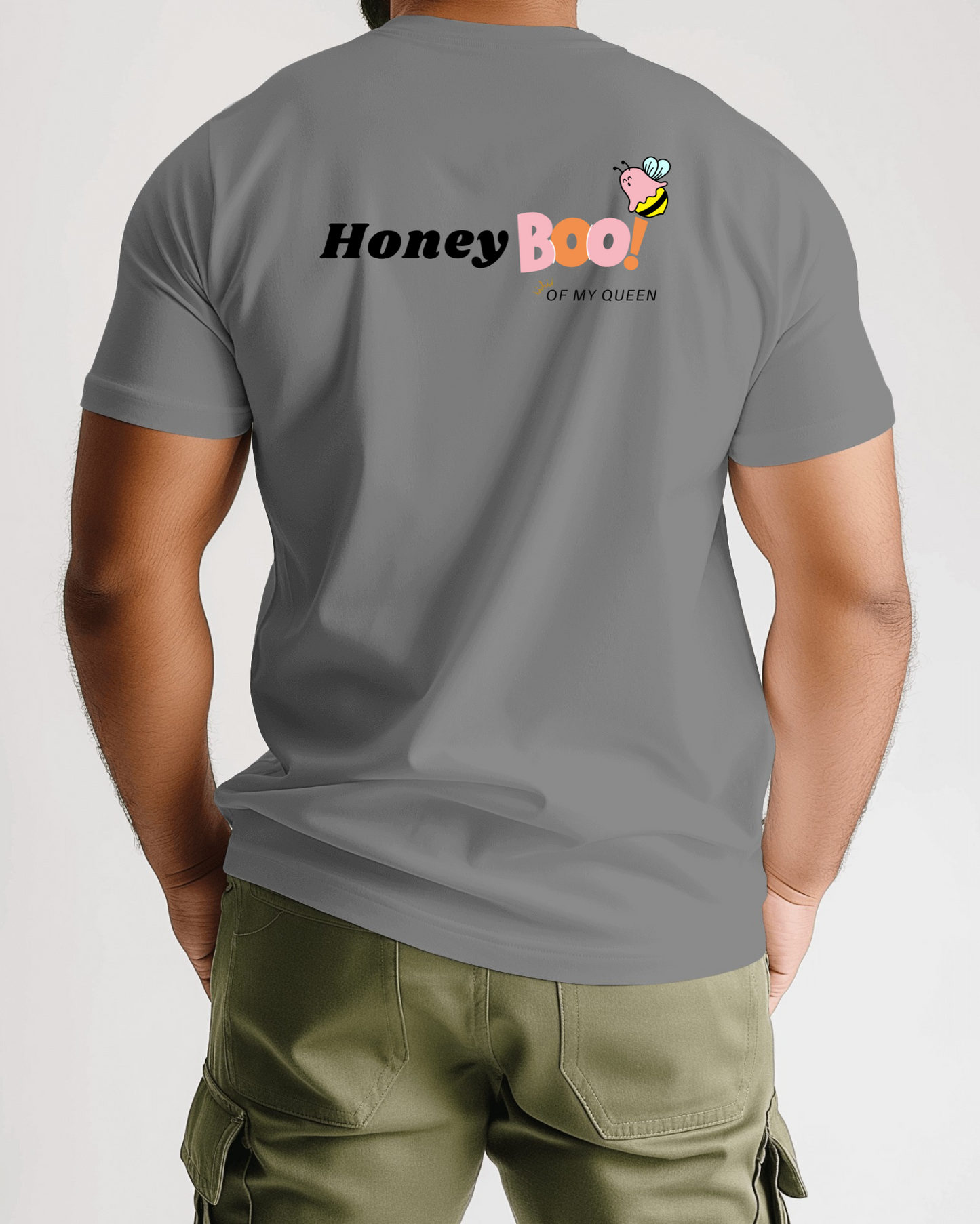 Honey Boo Men Heavy Cotton Tee - Best Gift for Husband & Boyfriend