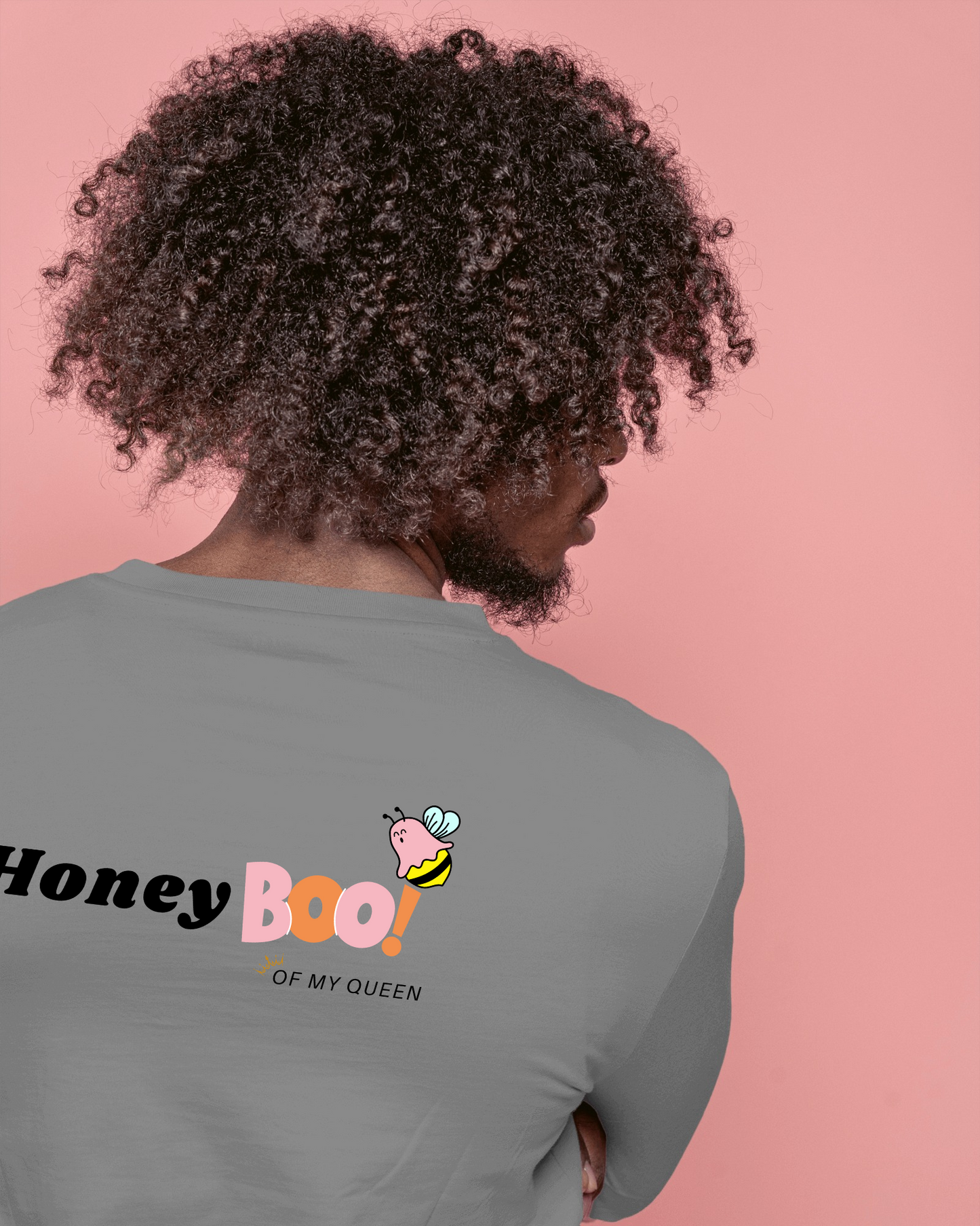 Honey Boo Men Heavy Cotton Tee - Best Gift for Husband & Boyfriend