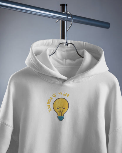 Lightbulb Inspiration Hoodie - 'You Light Up My Life' Men Hooded