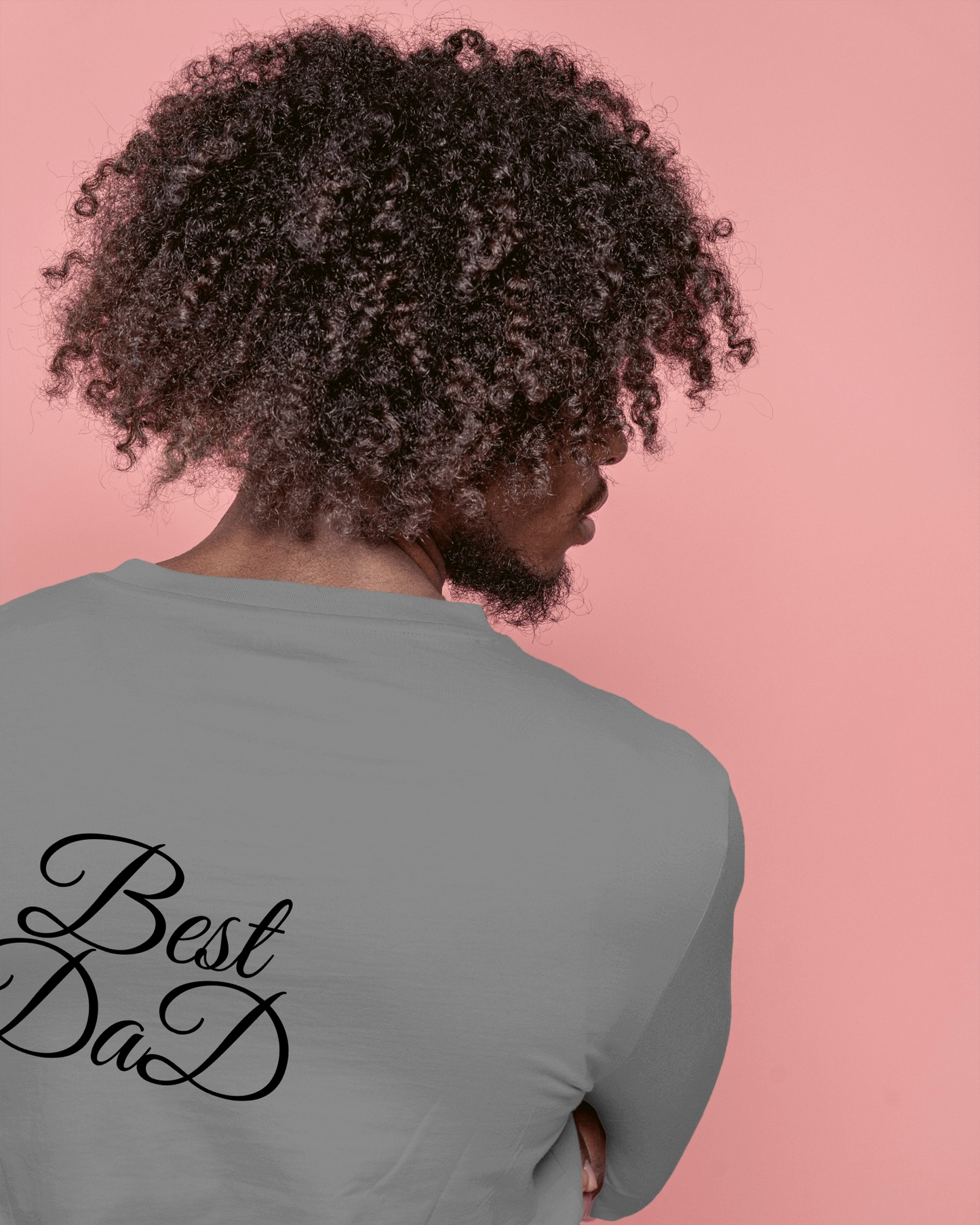 Best Dad Men Heavy Cotton Tee - Perfect Gift for Father