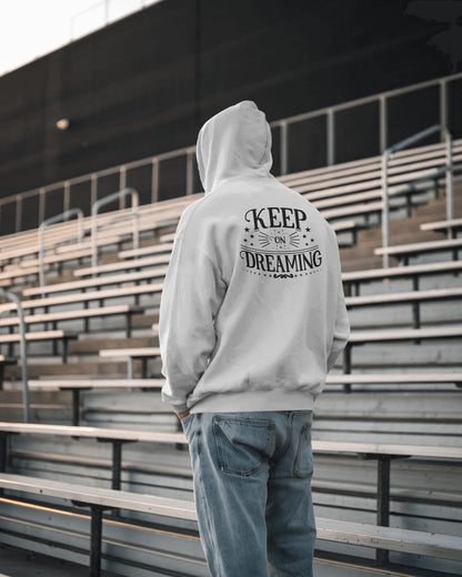 Keep on Dreaming Men's Hoodie - Cozy Casual Wear for Dreamers