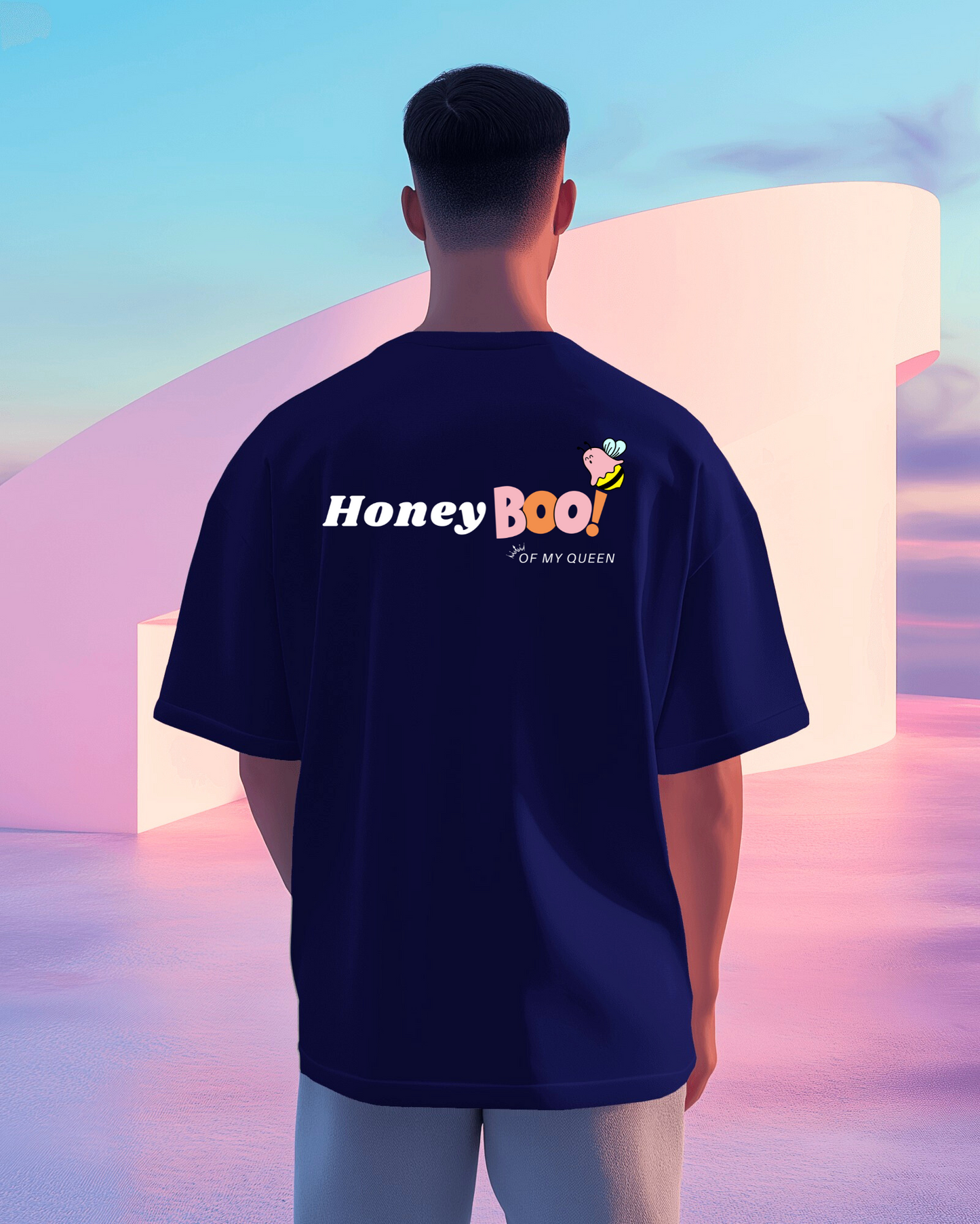 Honey Boo Men Heavy Cotton Tee - Best Gift for Husband & Boyfriend