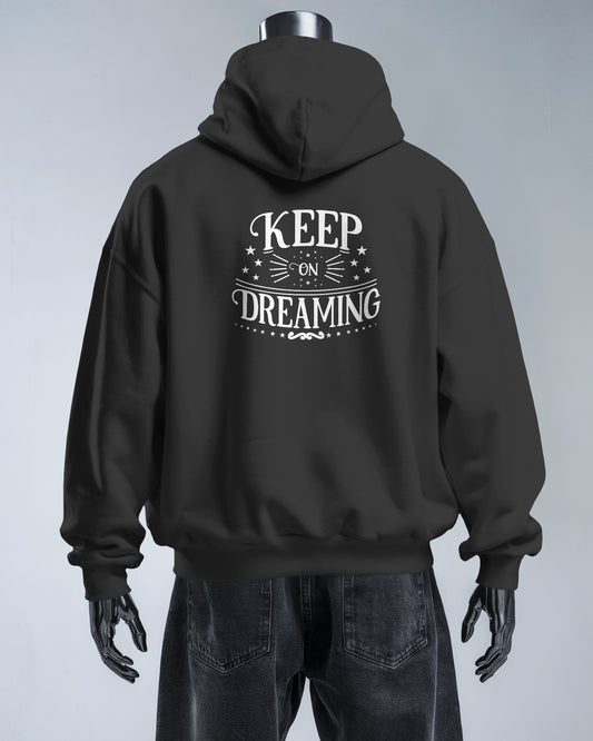 Keep on Dreaming Men's Hoodie - Cozy Casual Wear for Dreamers