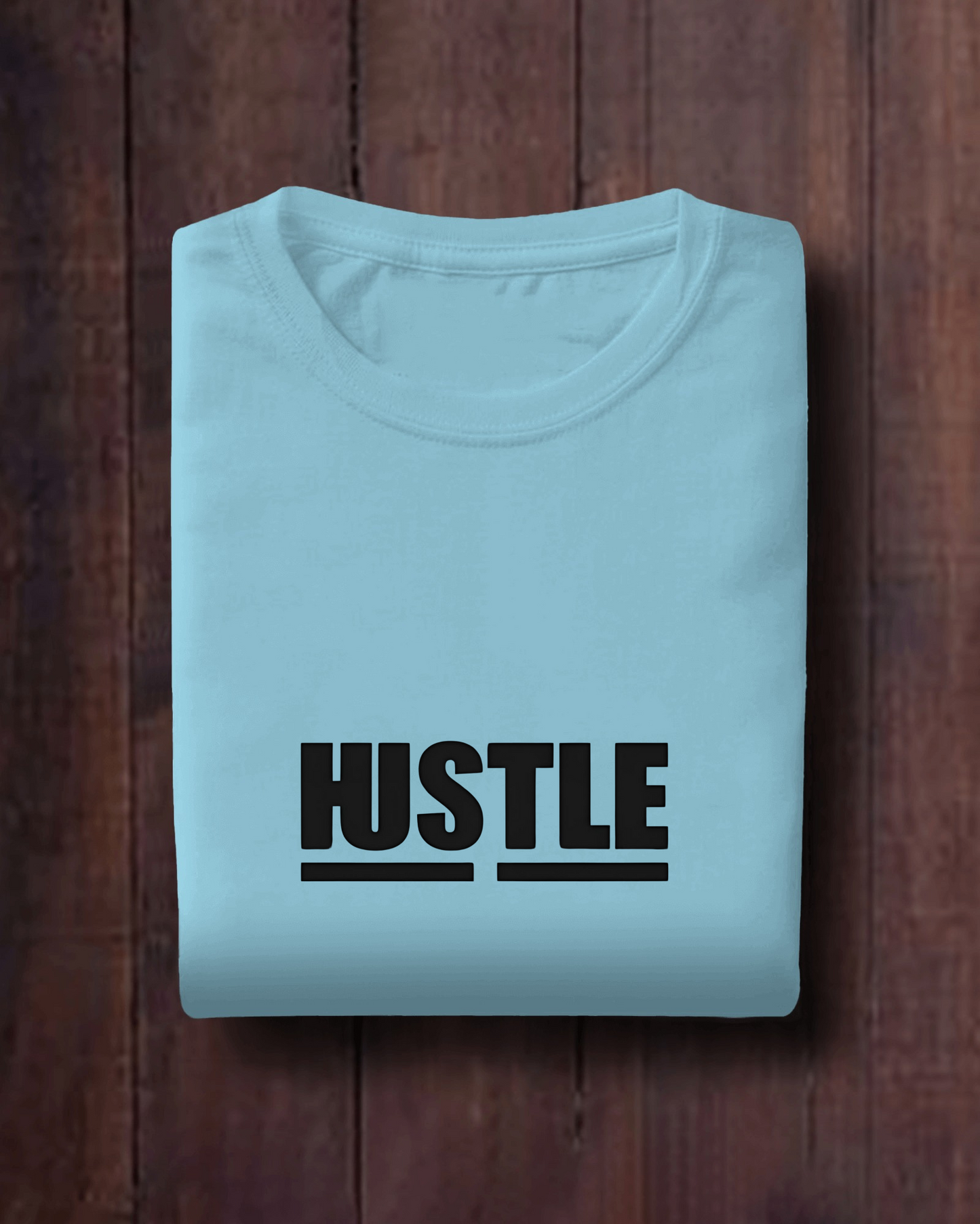 Hustle Men Heavy Cotton Tee - Motivational T-Shirt for Entrepreneurs