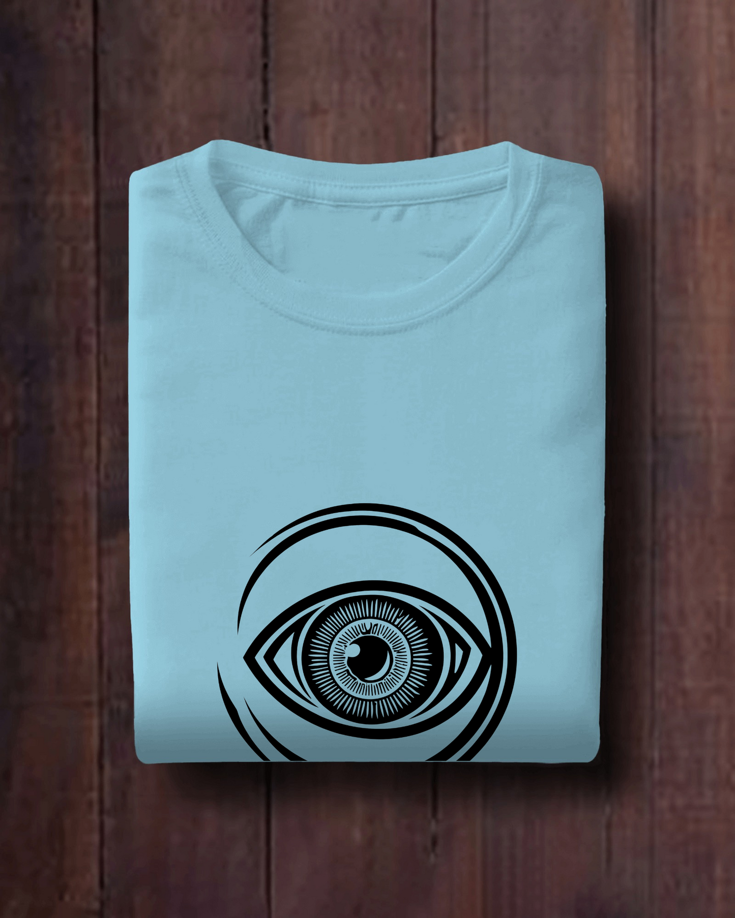 Men Exclusive Heavy Cotton Tee - See the Unseen Visionary Graphic T-Shirt