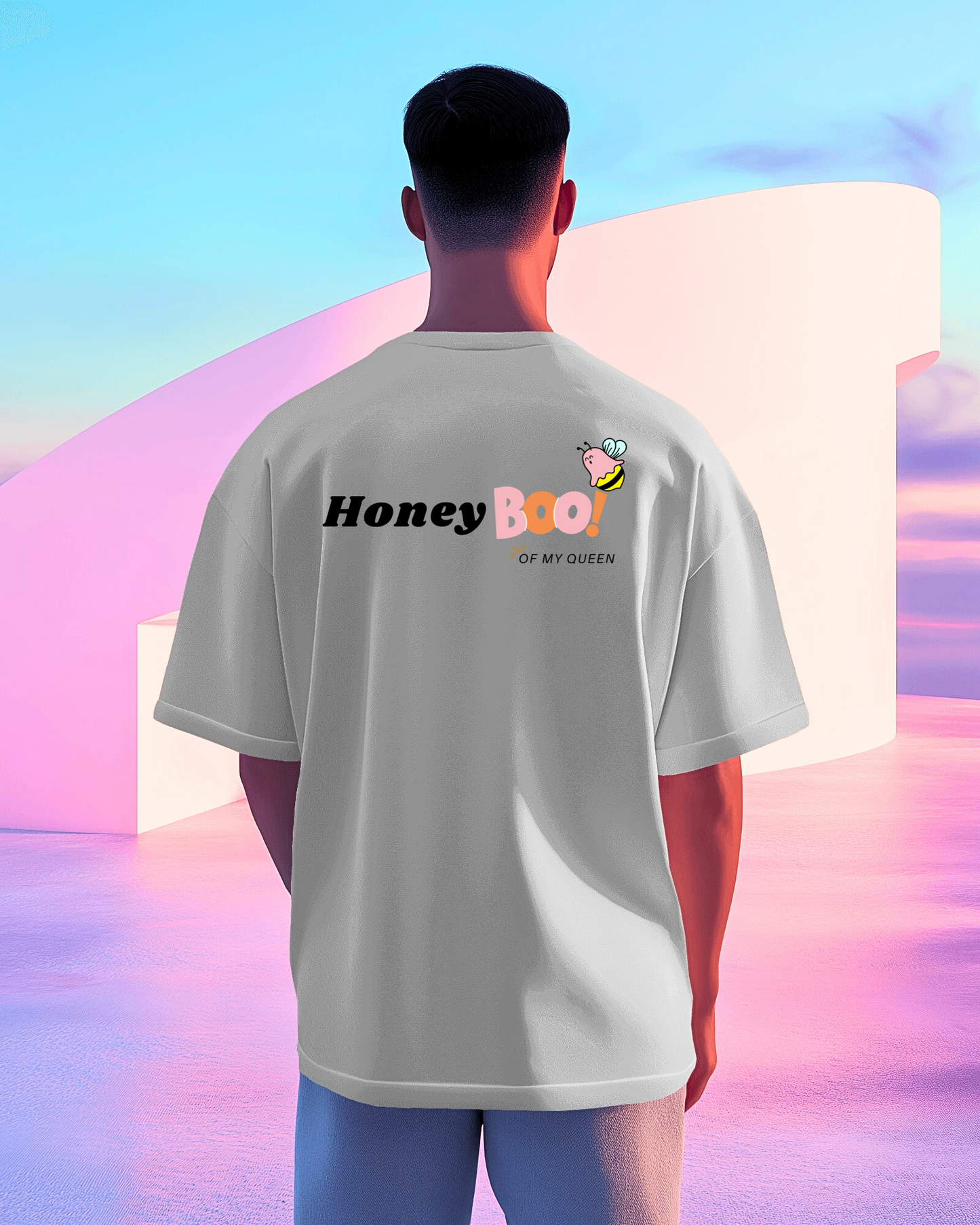 Honey Boo Men Heavy Cotton Tee - Best Gift for Husband & Boyfriend