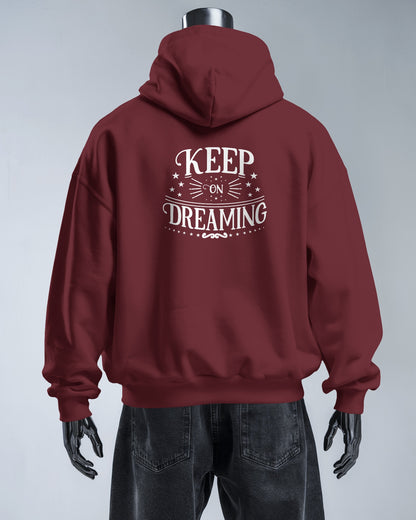 Keep on Dreaming Men's Hoodie - Cozy Casual Wear for Dreamers
