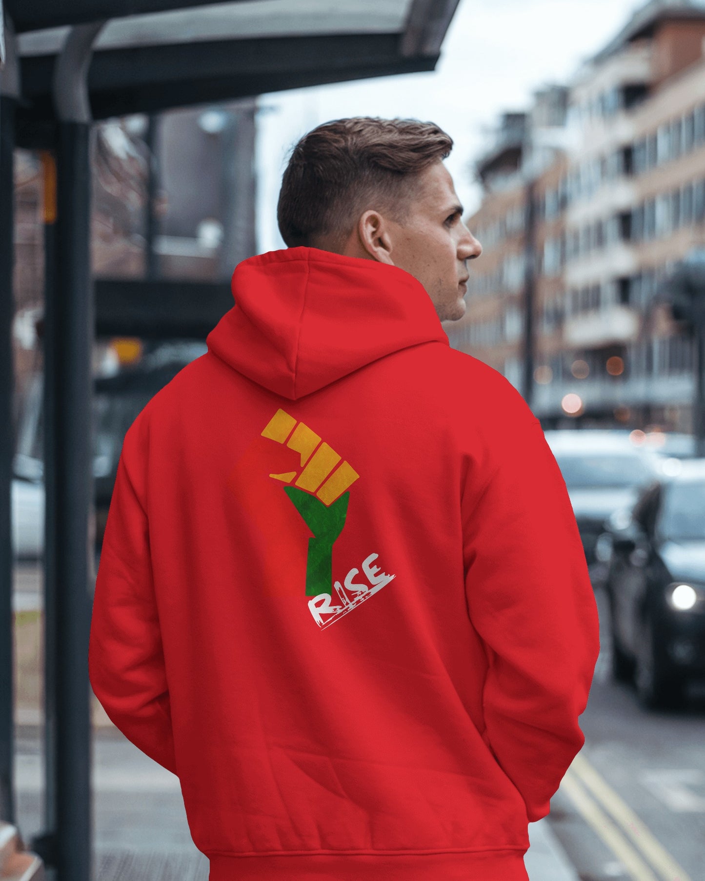Men's Heavy Blend™ Hoodie- Rise Up Empowerment Apparel