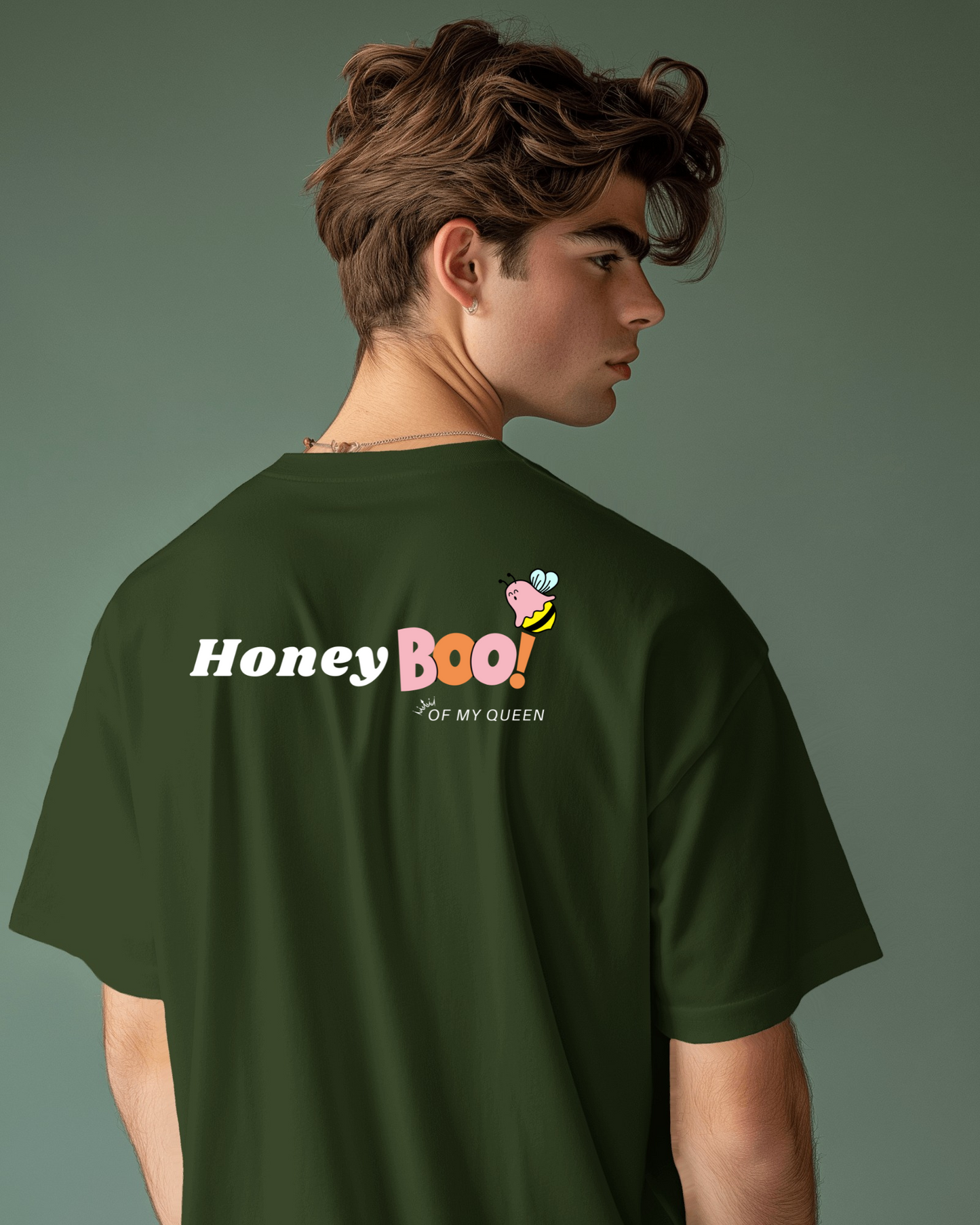 Honey Boo Men Heavy Cotton Tee - Best Gift for Husband & Boyfriend