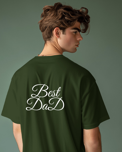 Best Dad Men Heavy Cotton Tee - Perfect Gift for Father