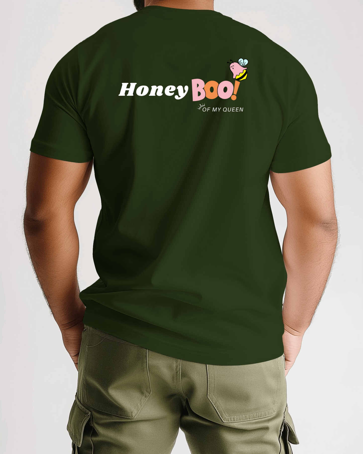 Honey Boo Men Heavy Cotton Tee - Best Gift for Husband & Boyfriend