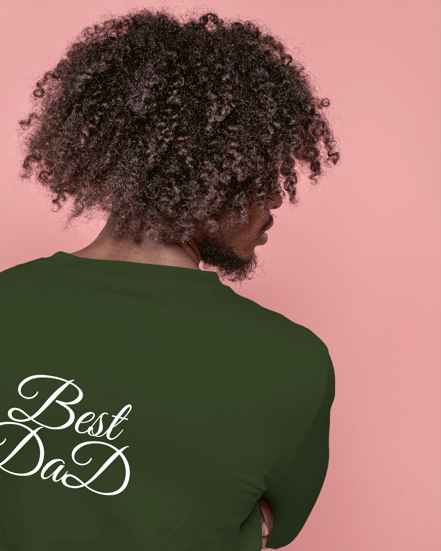 Best Dad Men Heavy Cotton Tee - Perfect Gift for Father