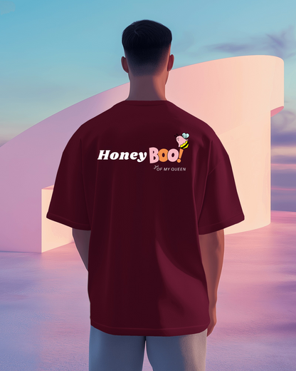 Honey Boo Men Heavy Cotton Tee - Best Gift for Husband & Boyfriend